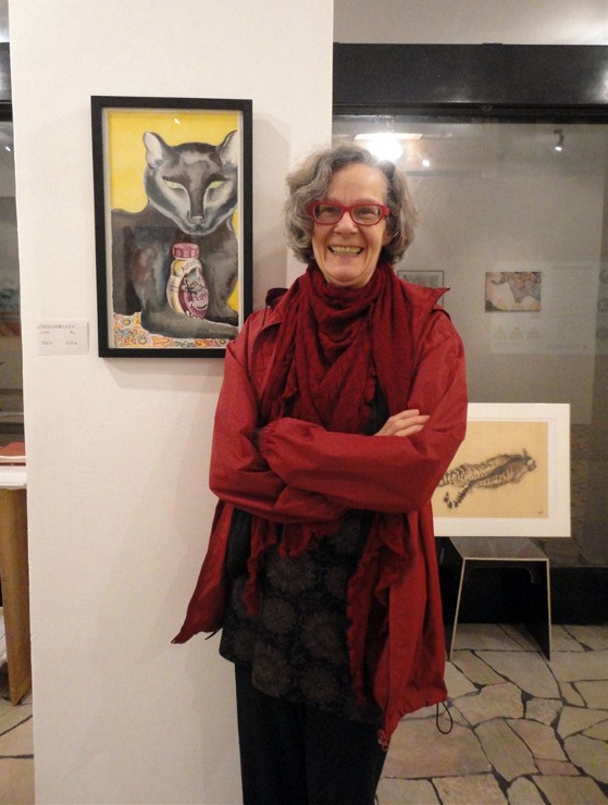 Exhibition "NinaWR in Oil" at the Gallery Kunstraum, photo 2