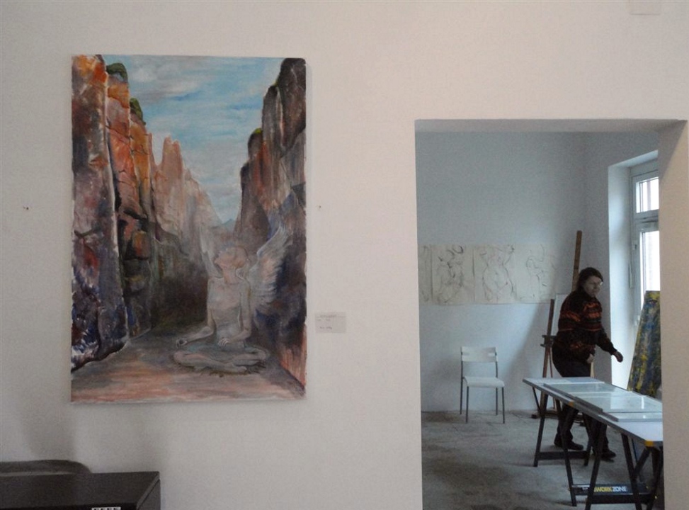 Exhibition "NinaWR in Oil" at the Gallery Kunstraum, photo 5