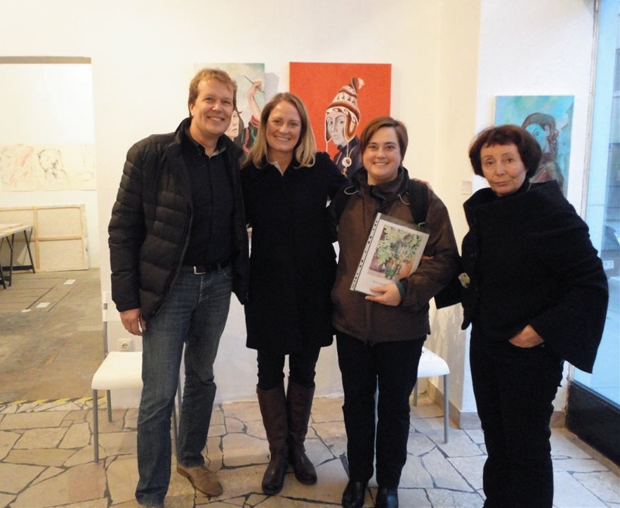 Exhibition "NinaWR in Oil" at the Gallery Kunstraum, photo 6