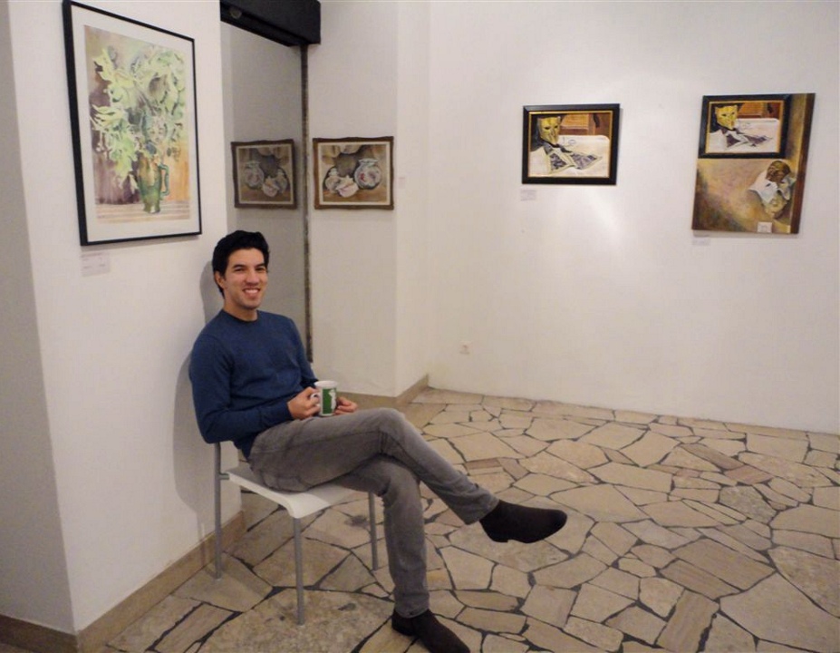 Exhibition "NinaWR in Oil" at the Gallery Kunstraum, photo 7