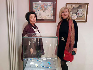 Ausstellung Aquarelle von Nina Werzhbinskaja-Rabinowich zum Thema „Hieronimus Bosch im Waldviertel und andere Skurrilitäten“ und Schmuck von Gerti Machacek in Atelier Gerti Machacek, 17.11. - 19.11.2017