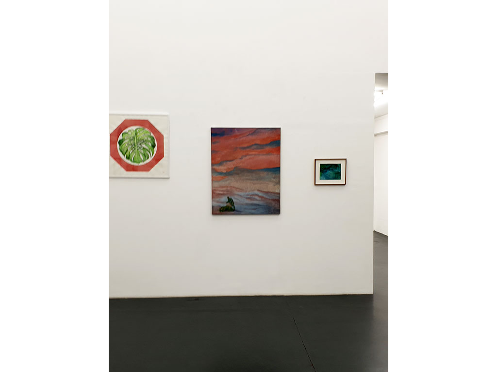 зал галереи силвия штейнек , где висит картина «Лист по имени Аргус»