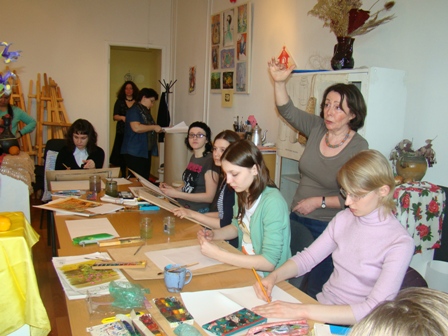 Photo 1, masterclass at  the Hermitage