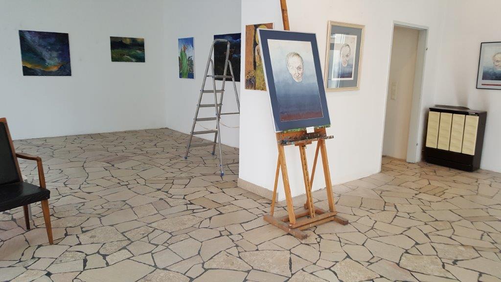 Die Vorbereitung der Ausstellung