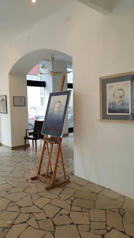 Blick in die Galerie „derkunstraum“