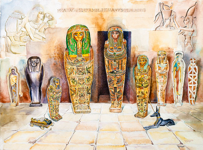 Pharaonenfamilien-aufstellung