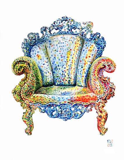 Thron für ein Chamäleon Thron für ein Chamäleon