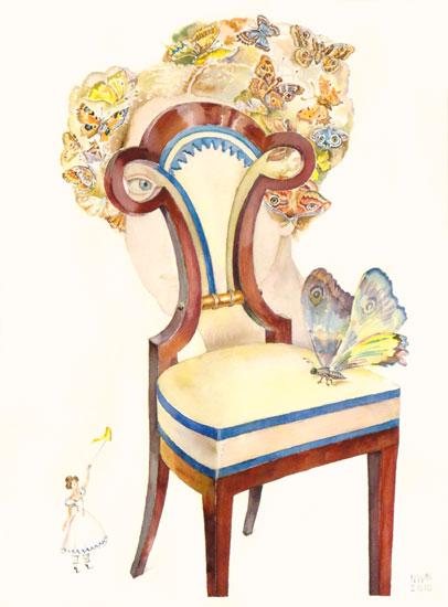 Thron für Schmetterling Thron für Schmetterling