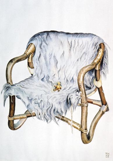 Thron für einen Teddybären Thron für einen Teddybären