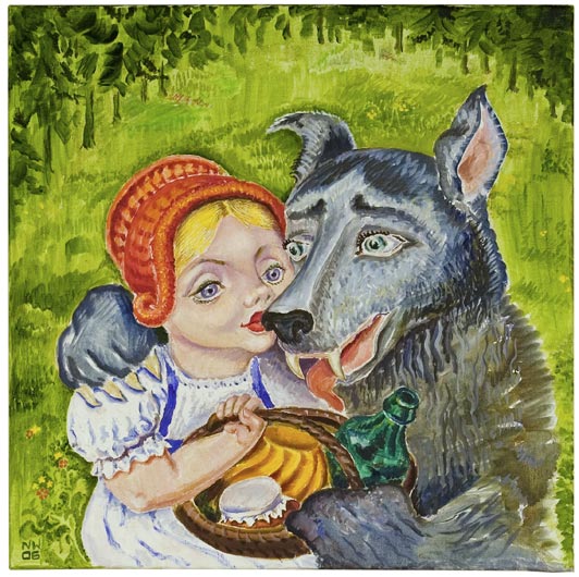 Rotkäppchen und der böse Wolf